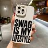 Swag Lifstyle Silicone Phone Case For Samsung S26 Ultra Fundas Galaxy S25 Plus S24 S23 S22 S21 S20 FE A55 A35 A15 A54 5G Cover