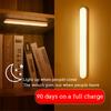 LED Cabinet Light Stripe Sensor USB Charging Lamp Body Induction Night-light Home Cupboard Closet Kitchen Lighting