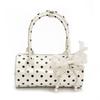 Fashion Korean Niche Handbag Handbag Women'S High-End Light Luxury Polka Dot Cylinder Bag Messenger Bag