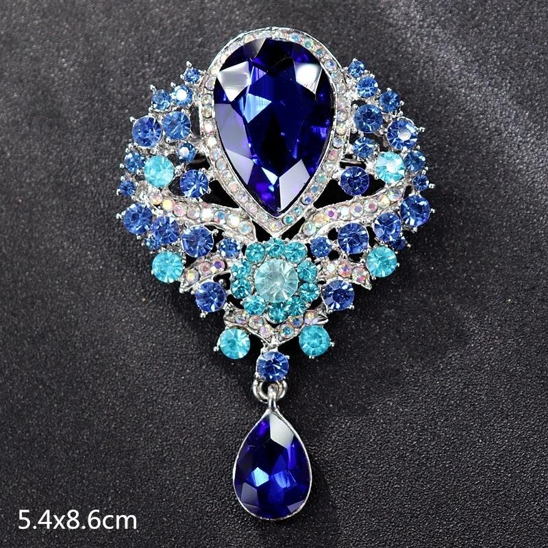 Genuine Professional Amasht Brooch Retro High-end Temperament Luxury Pearl Diamond Pin Women's Suit and Accessories
