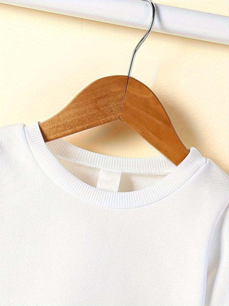 European Size Unique and Innovative Printed Pattern, Comfortable and Simple Spring and Autumn Baby Thin Versatile Round Neck Hoodie for Baby unisexs