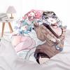 1 Stück Outdoor-Schirm mit niedlichen Anime-Charakteren - Automatisches Öffnen/Schließen, Tragbares 3-fach faltbares Design, 8-Speichen-Eisenrahmen - Perfektes Geschenk für Fans, Tr