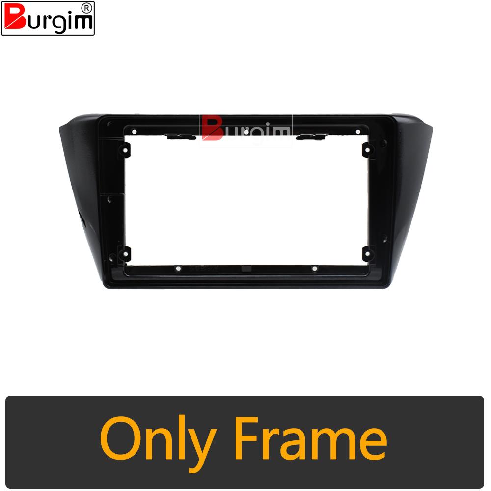 

Рамка для магнітоли Автомагнітоли Для Fabia MK3 2015-2017 9-дюймова 2DIN Панель Стерео Система Дріт живлення Адаптер Декодер Canbus Only frame