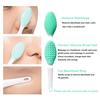 Multifunctional Blackhead Removal Silicone Nose Cleaner Facial Cleansing Brush