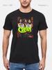 Cremefarbenes Classic Rock Band T-Shirt
