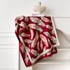New feather imitation cashmere scarf women's autumn and winter cute versatile thickened warm student dual-purpose shawl scarf