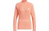 Adidas Knitwear Women's Pink Umber Turtleneck Moderate Two Piece Set HZ6117