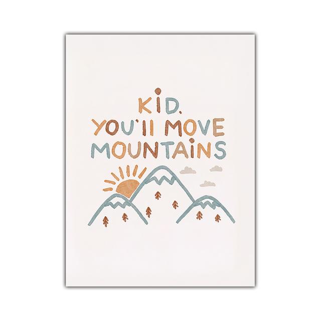 Rainbow Love Crown Alpaca Wall Art Canvas Painting Nordic Posters And Prints Nursery Cartoon Wall Pictures Kids Room Decor No Frame