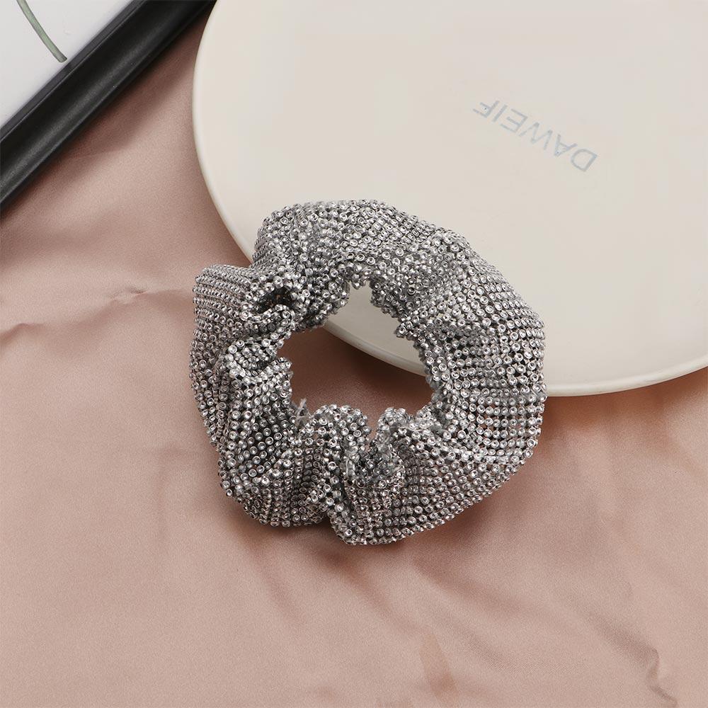 Women Crystal Ponytail Holder Hair Ties Women Hair Bands Hair Ropes Korean Style Scrunchies