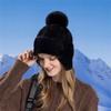 Soft Plush Hat Fluffy Beanies Caps Versatile Lei Feng Hat  for Women Girls