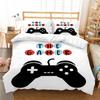 Gamepad Print 3D Bedding Set Home Bedclothes Bedspreads Duvet Cover Sets Kids School Adults Microfiber Pillowcase