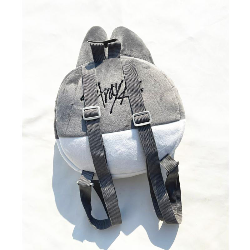 Stay Backpack Plush Bag Backpack Wolf Rabbit Piglet Bunny Cartoon Mini Backpack Chicken Fan Gift