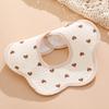 Pure Cotton Waterproof Baby Bibs for Boys - Newborn Feeding Drool Bibs