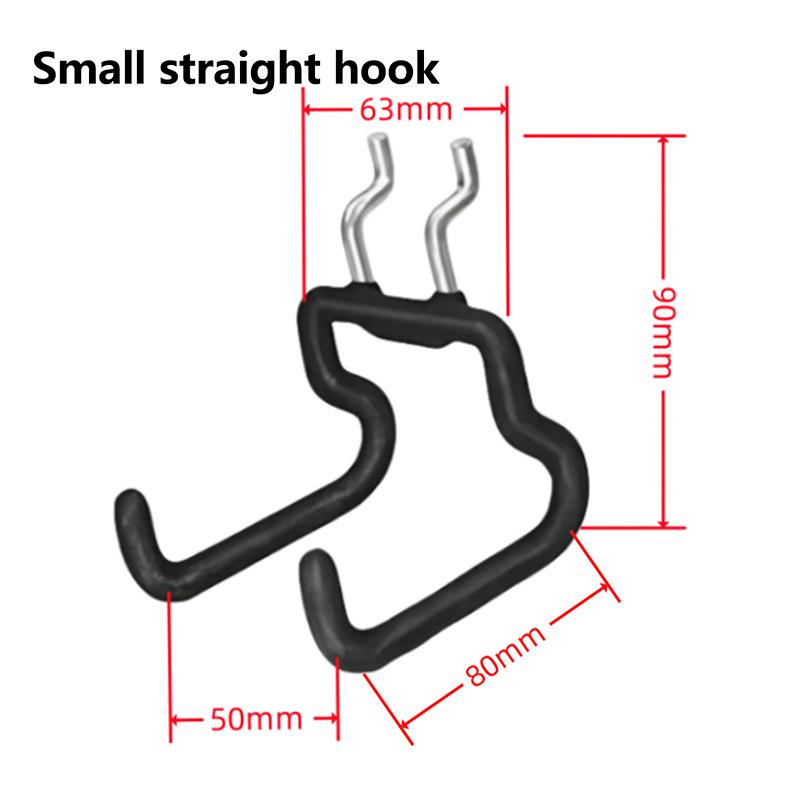 

Black Pegboard Hooks Heavy Duty Power Tool Holder Multi-Function Wall Mounted Holder Electric Drill Hook Tool Wall Organizer