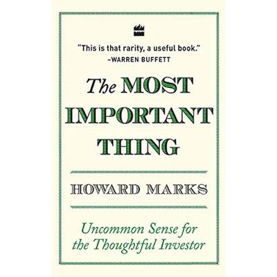 La cosa più importante Copertina flessibile di Howard Marks
