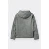 Customellow Loose Fit Vintage Dying Cotton Hoodie Jacket Light Gray Cwuaa25514gy