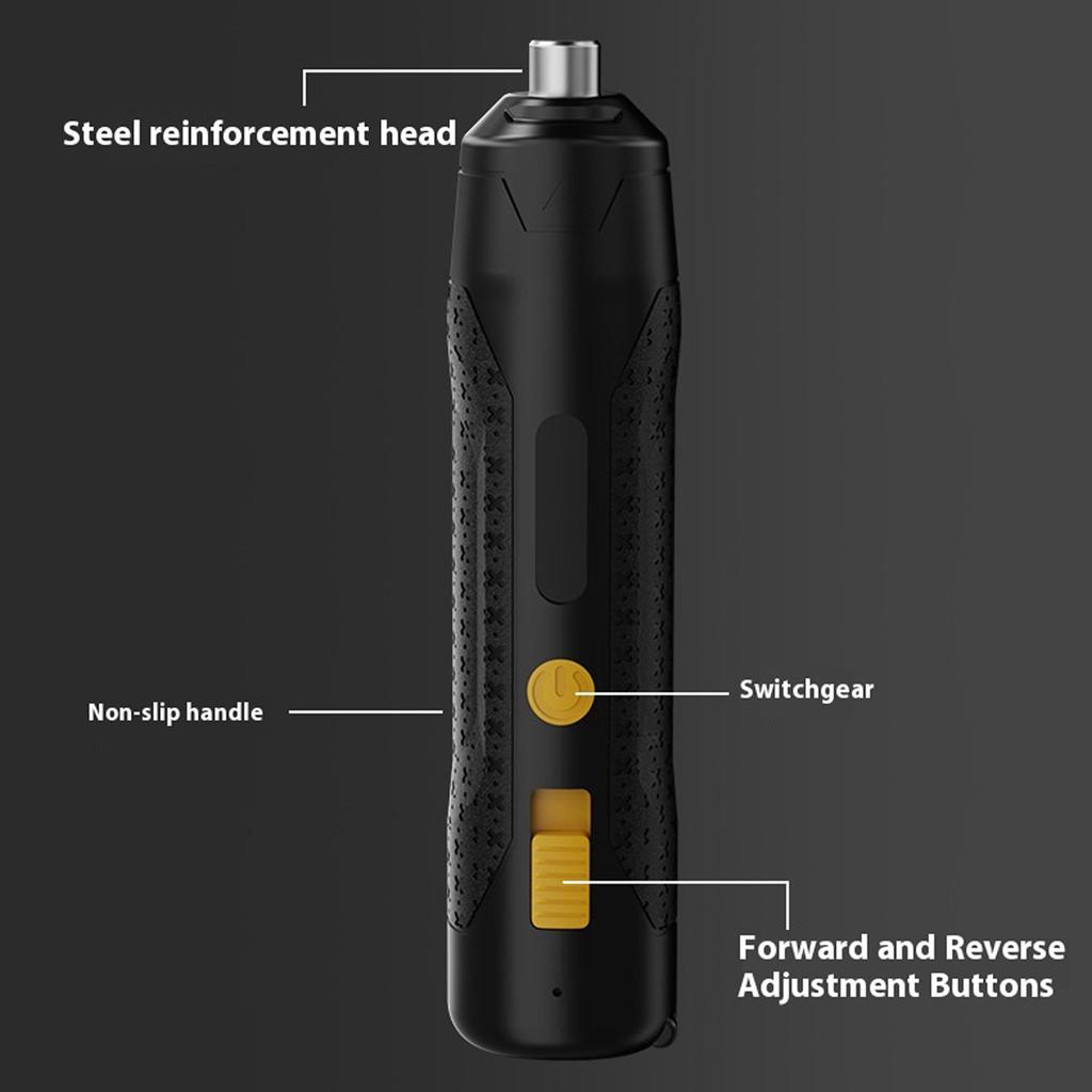 46 in 1 Wiederaufladbarer Akku-Elektroschrauber-Satz Präzises Elektrowerkzeug Mini-Bohrmaschine für Handy-Computer-Reparatur