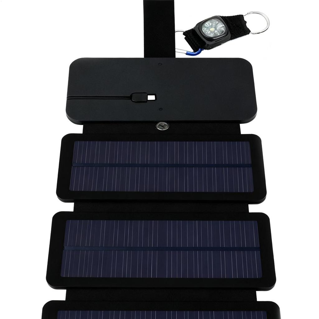 Solar Charger Waterproof Portable Solar Panel For Cellphone Foldable Phone Tablet Charger For Home Outdoor Car RV Hiking