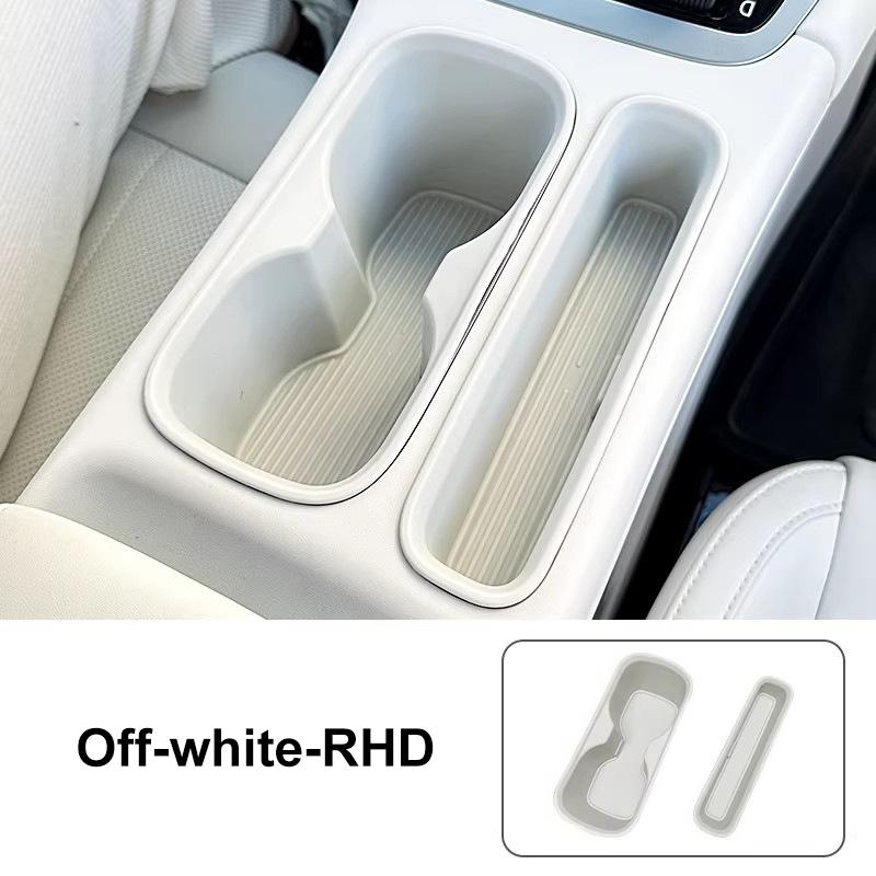 For Geely EX2 / Proton eMAS 5 2026 Silicone Cup Holder Storage Box Center Console Organizer Insert Tray Anti-Slip Cup Holder