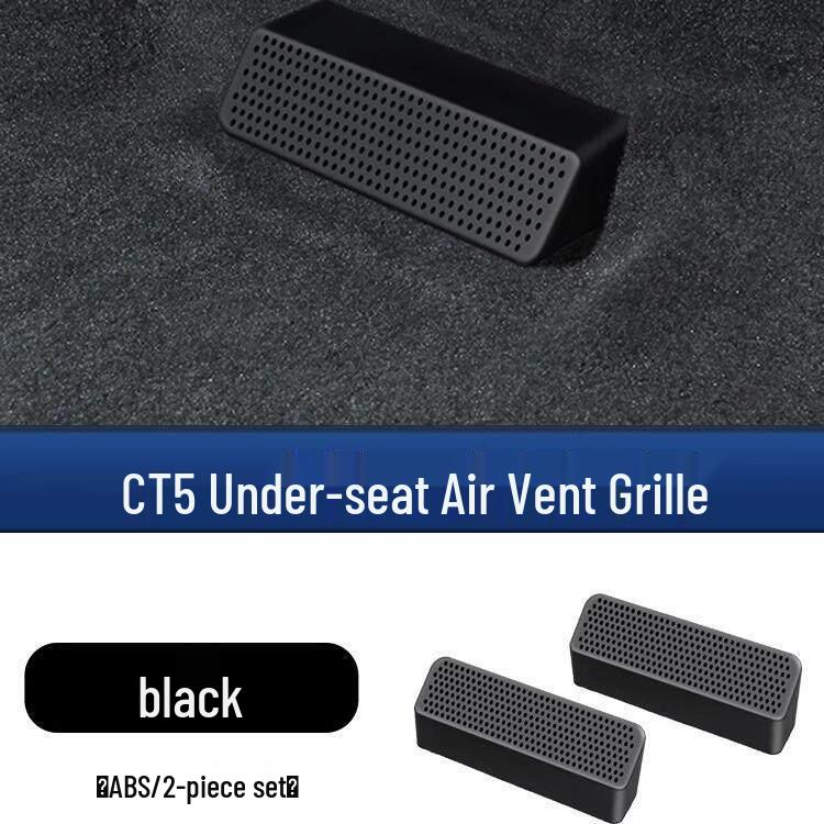 Cadillac CT5 Rear Under-Seat Air Vent Dust Cover for Interior Modification