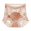 Ladies Spring and Summer Light Luxury High Waist Mesh Stitching Breathable Sexy Butt Underwear