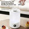 4L Large Capacity Air Humidifier with Remote Control Timer Plant Mist Aroma Diffuser for Home Office - Humidifier