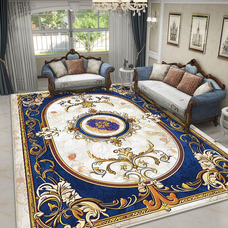 Luxuriöse Retro-Teppiche für Wohnzimmer Europäische Dekoration Zuhause Große Flächenteppiche 200x300 Schlafzimmer Lounge-Teppich Waschbare Fußmatten