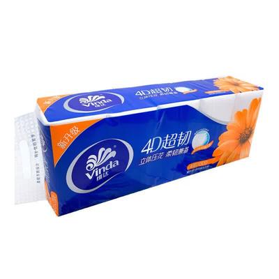 Ultra-Tough Coreless 4-Ply Toilet Paper
