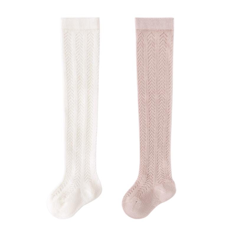 

Babylove Summer Breathable Mesh Over-the-Knee Socks 2-Pack 10.5