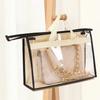 Clear Storage Bag PVC Dustproof Bag Purse Storage Organizer Handbag Dust Bag  Closet