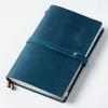 Functional Genuine Leather Journals Travel-Diary Durable Full-Grain Leather Cover Thick Tear-Resistant Souvenir-Notebook Custom