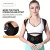 1.5mm Thick Open-Back Shoulder and Posture Correction Belt for Teens and Adults, Anti-Hump Design, In Stock