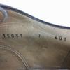 80s-90s Vintage gravati Made in Italy Plain Toe Business Shoes Brown size 7 25.0-25.5 Men's(USED)