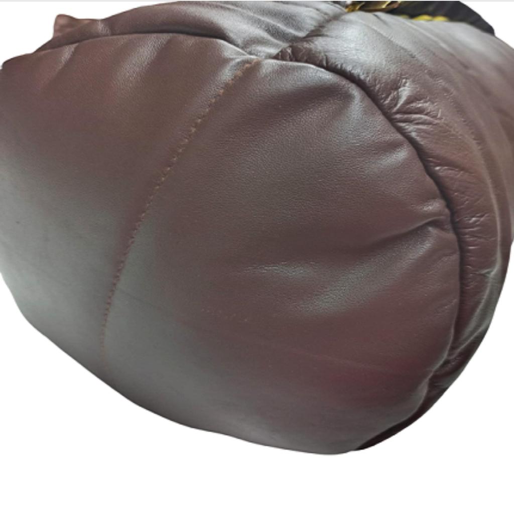 Brown Leather Bolster Cover, Round Shaped Sofa Cushion Cover, Home Decor, Bolster Pillow Roll Cover, Neckroll Cover, Yoga Cushion Cover Birthday Gift