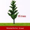 Welcoming Pine Tree Sand Table Model Landscape Accessories
