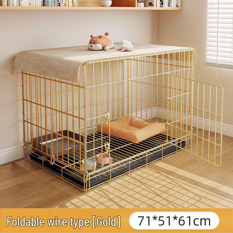 Extra Large Dog House with Toilet Separation for Golden Retrievers, Medium Dogs, Small Dogs, Teddy, and Bichon Breeds