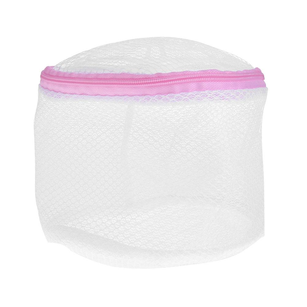 Lingerie Clothes Washing Bag Anti-Deformation Washing Bra Bag Polyester Lightweight Portable with Zipper for Household Machine