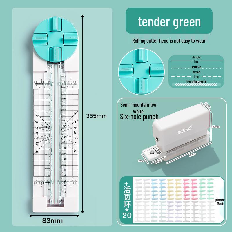 Compact 4-in-1 Paper Cutter Knife