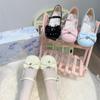 Sweet and Cute Bow Lolita Lolita Shoes 2025 New Summer Daily Versatile Mary Jane Small Leather Shoes