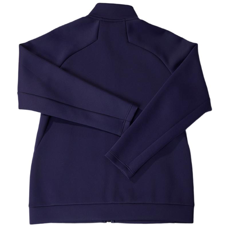 Under Armour Sports Stand Collar Zipper Casual Fashion Jacket Men jackets Navy-Blue 24600407-409