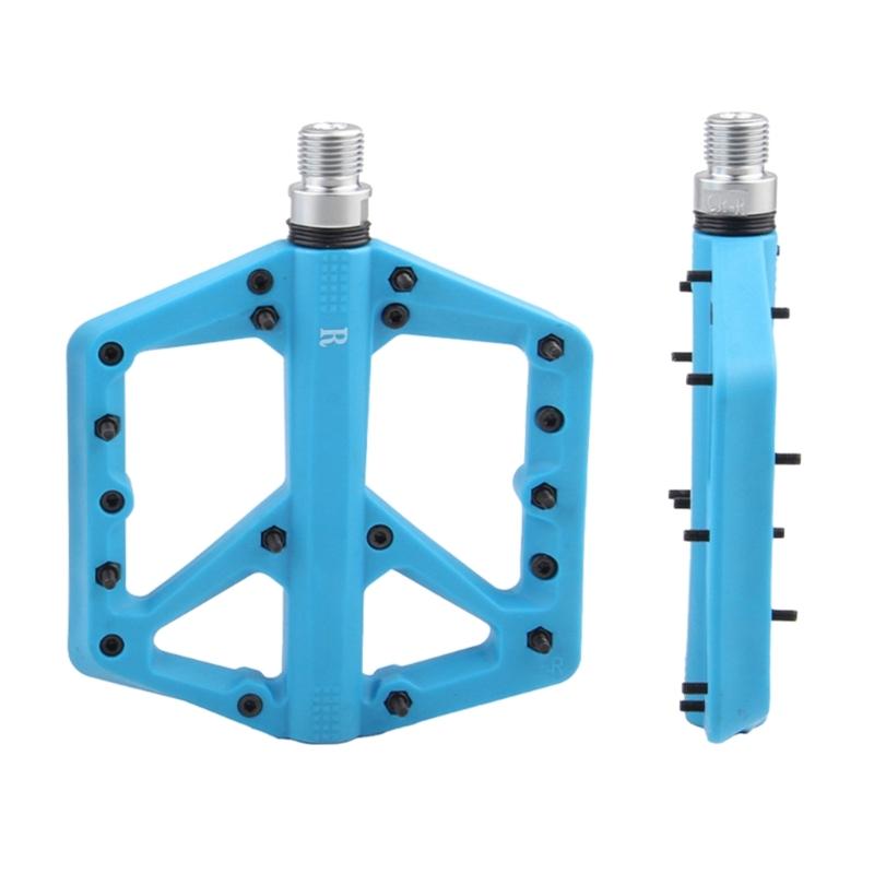 Sealed Bearing Bicycles Pedals Platform, 9/16Inch Flat Pedals Antislip Bike Footrest Dustproof Mountain Bicycles Pedals