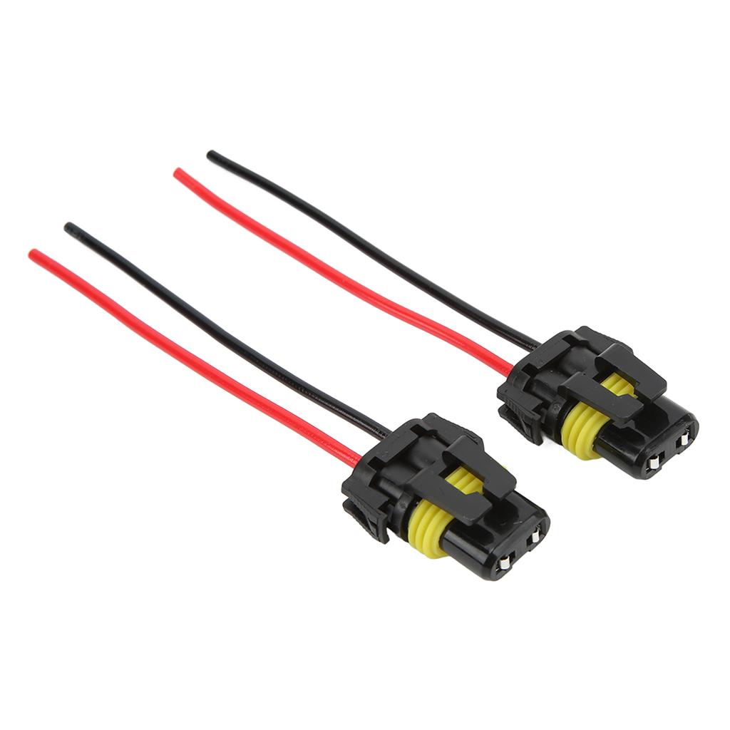 2pcs Headlight Connector DIY Installation Compact Lightweight Convenient Practical Stable Reliable