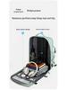 Lightweight Double Shoulder Backpack: Large Capacity for Business Trips, College Students, School, and Laptop Use