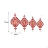 Chinese Year Blessing Hanging Decoration Lunar Porch Welcome Sign for Living Room