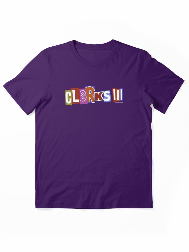 Clerks Clerks III Color Pop Logo Movie Poster Essential T-Shirt