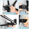 NEW Adjustable Phone Clip Holder With Chest Strap Fixation Bracket for Sport Camera Mobile Phone Camera Black Holder Accessory