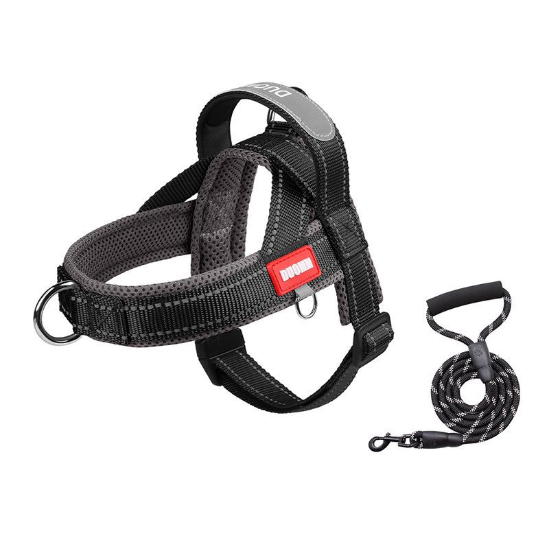 Jingyu Anti-Pull Dog Harness and Leash Set