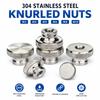 M3 M4 M5 M6 M8 M10 Knurled Nut GB806 Standard Hand Nut High Quality Clamping Nut