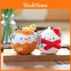 Adorable Yellow Chick Plush Toy Soft Keychain Stuffed Animal Figure Cute Bag Charm