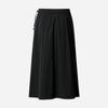 Diodi Lightweight Elastic Skirt For Women (Black)